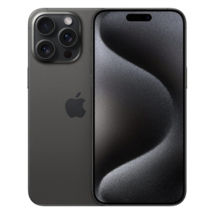 Apple iPhone 15 Pro Max, 512 GB, Black Titanium – Išmanusis telefonas